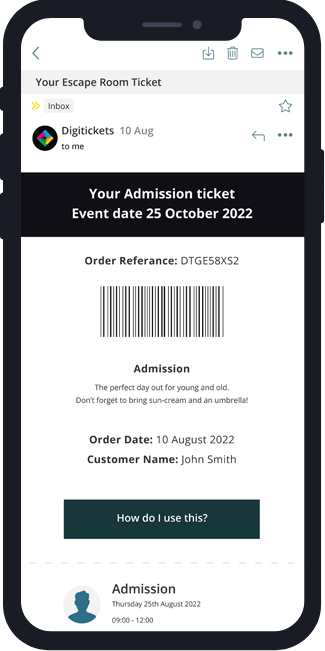 Escape Room Ticketing Software | DigiTickets | Online Ticketing